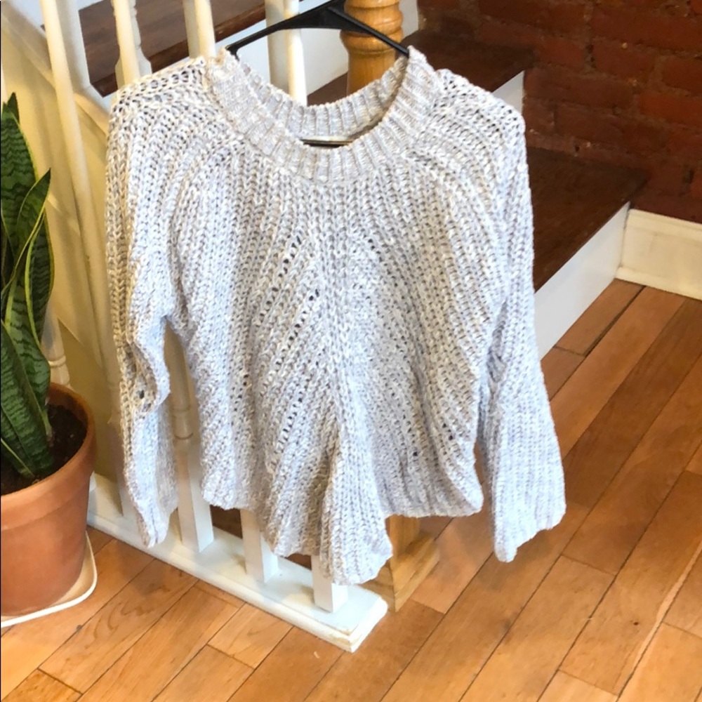 LNA thick knit sweater